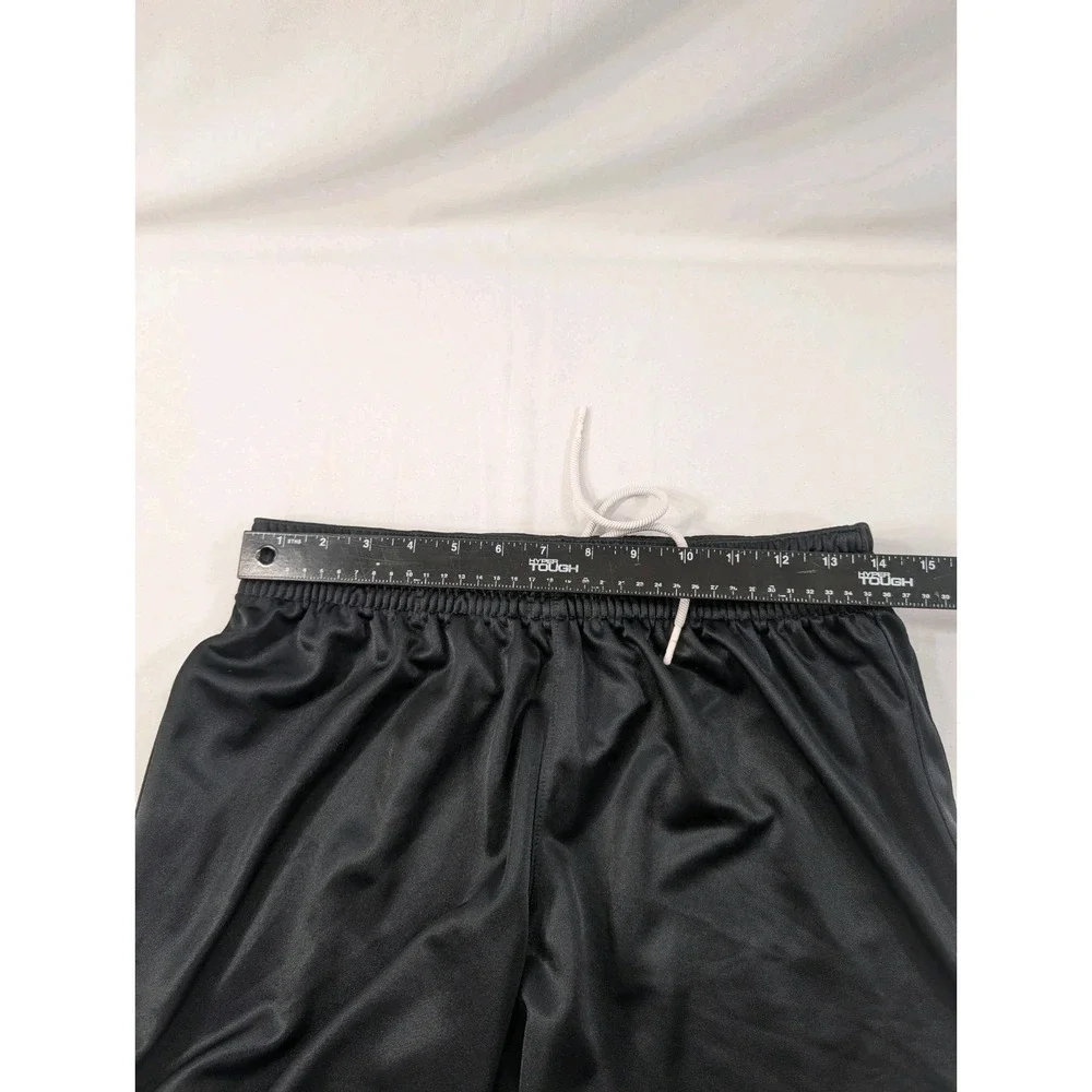 Air Jordan Dazzle Shorts Men's Medium Black Silky Shiny Basketball 6.5